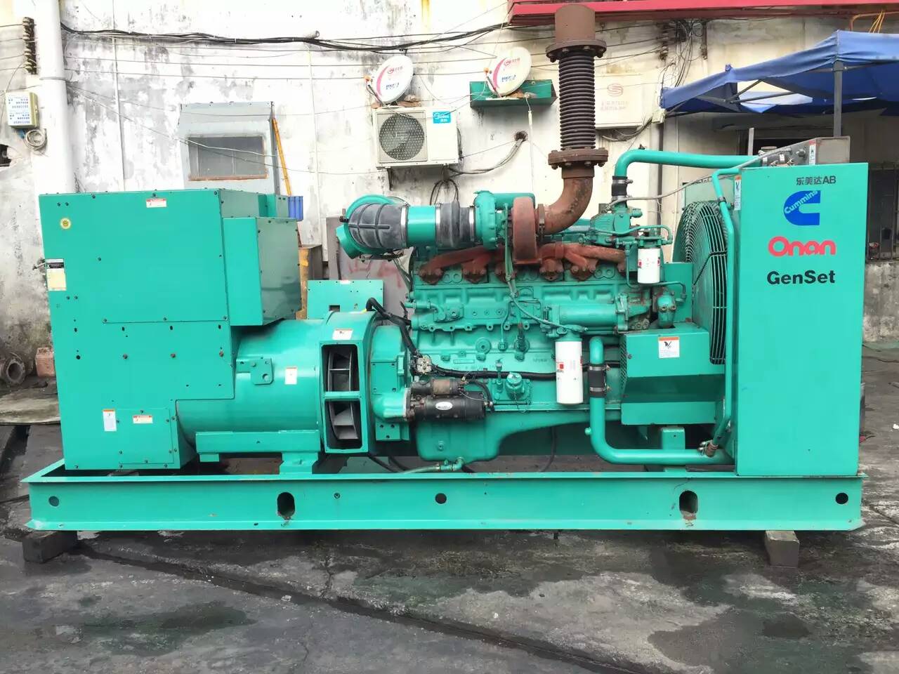 禹州租赁发电机-柴油发电机不正常冒烟的原因